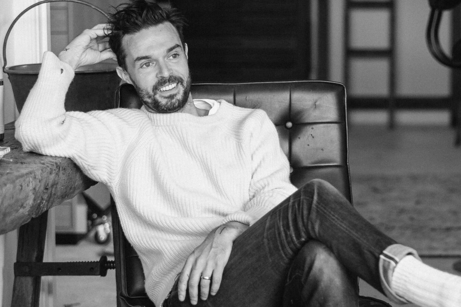 Oliver Jeffers photo BW