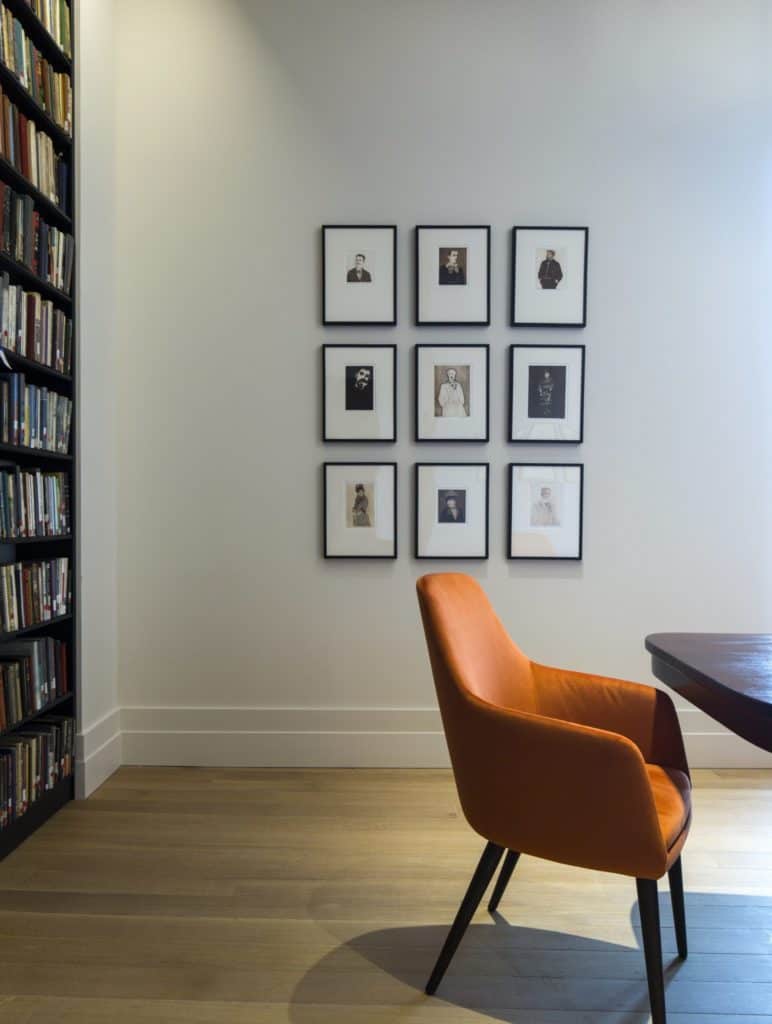 Orange Meeting Room photo exhibit