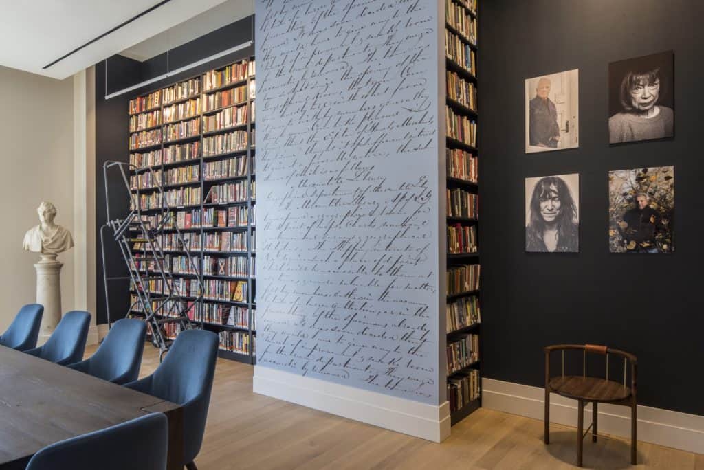 Reading Room left entry side