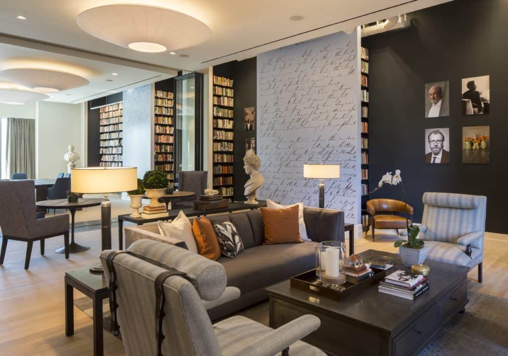 Reading Room right entrance view